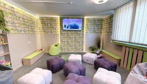 Spazio comune per il relax e l'intrattenimento